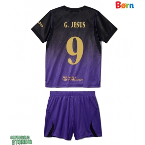 Barcelona Gabriel Jesus #9 Replika Babytøj Udebanesæt Børn 2026-27 Kortærmet (+ Korte bukser)